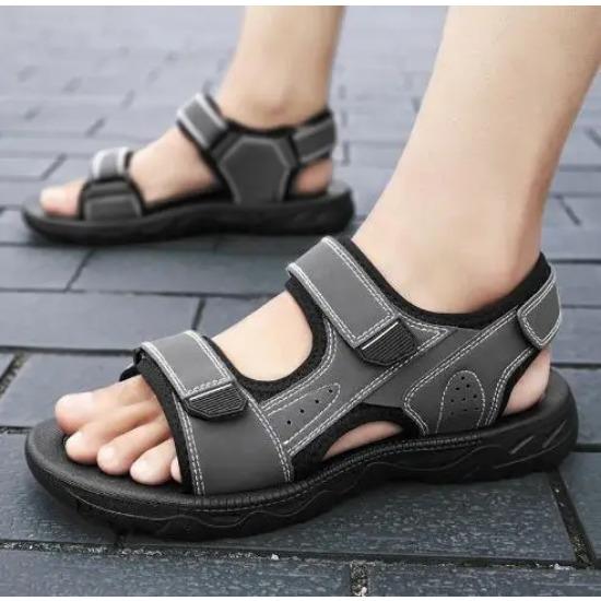 

Сандалии мужские летние спортивные пляжные тапочки для отдыха на открытом воздухе противоскользящие износостойкие мужские сандалии для вождения D155 44