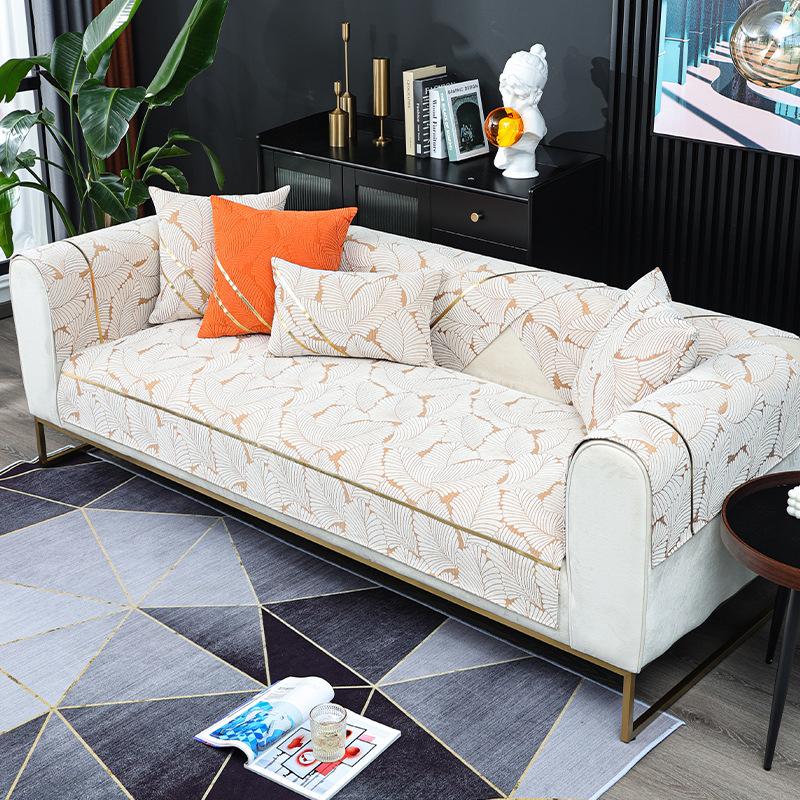 Chenille Sofa Cushion Sofa Cover Towel Four Seasons Universal Non-Slip Sofa Full Set Cushion Universal Cover Cover