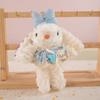 Cute Long-eared Rabbit Plush Pendant Cartoon Alpaca Doll Girl Bag Hanging Ornament Boutique Keychain