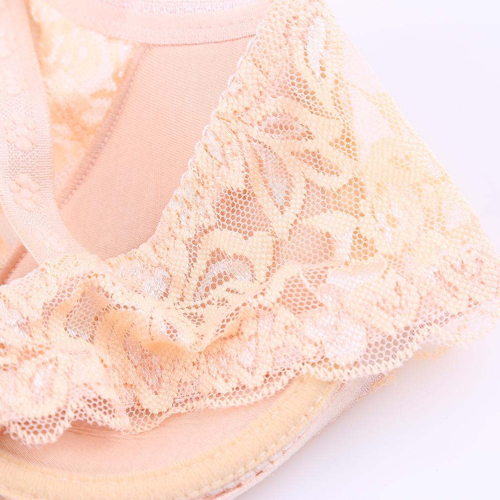Luxury Women Charming Sexy Bra Lace Mesh Ultra-Thin Bra