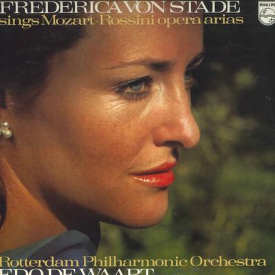LP Record FREDERICA VON STADE ROTTERDAMER PH  Rossini  Mozart Opera Arias X7684 PHILIPS 1977 Japan Obi Classical Used