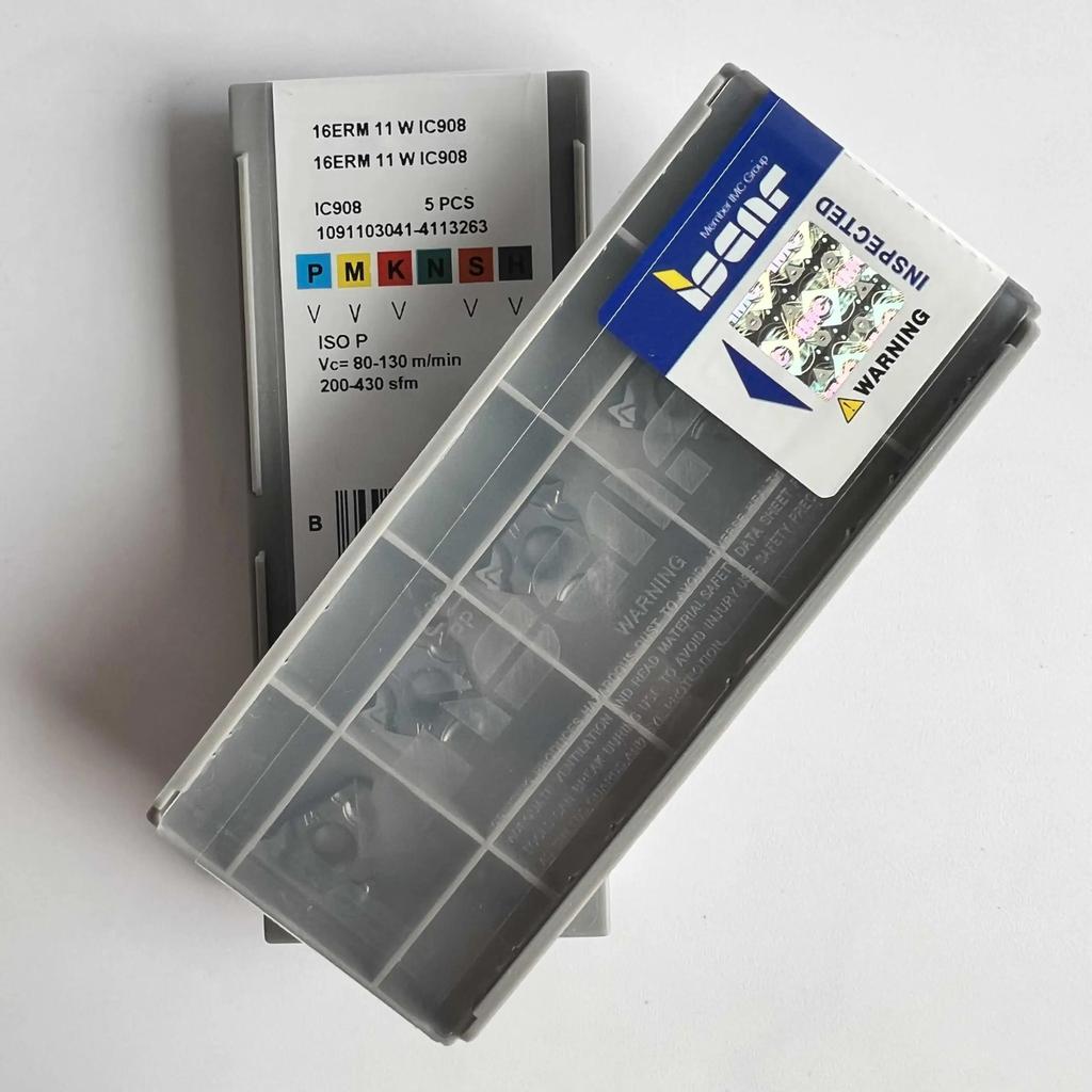 16ERM11W IC908 Industrial indexable carbide inserts 10 Pcs