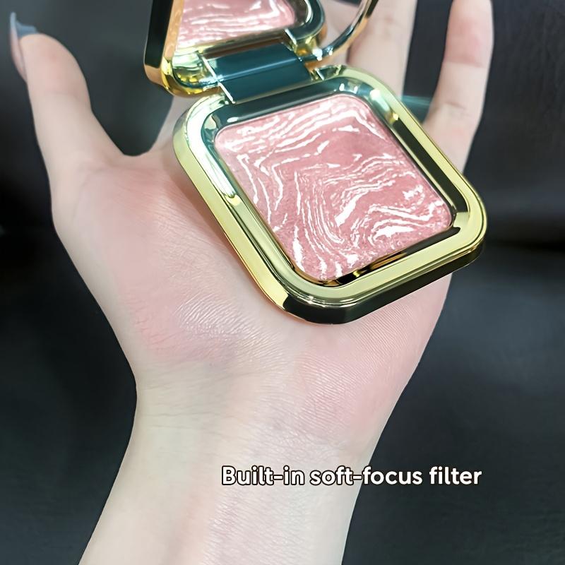 Single Matte Blush Palette for Women Subtle, Low Saturation Purple Matte Finish, Highlighting and Enlarging Shade, Satin Finish