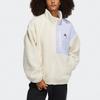 adidas Sports Casual Stand Collar Thick Multi-Pocket Jacket for Women,