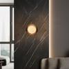 Nordic LED Wall Lamps Anthracite Amber Potato Chips Wall lamps Backdrop Study Living Room Bedroom Indoor Lighting Decoration