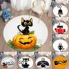 Halloween Tapijt Voor Woonkamer Ronde Tapijt Slaapkamer Anti-Slip Kinderen Tapijten Mat Voor Kinderen Halloween Dekorace Voor thuis