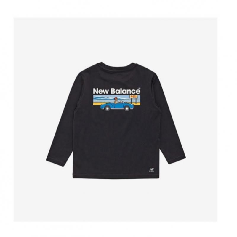New Balance Kids Long Sleeve T shirT Rash Guard Nk9re2102u 19 swimsuiT seT