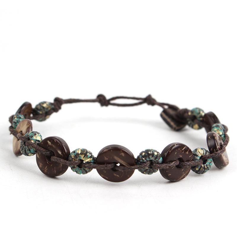 Женский кристальный браслет, изысканный богемный бисерный ювелирный подарок One Size