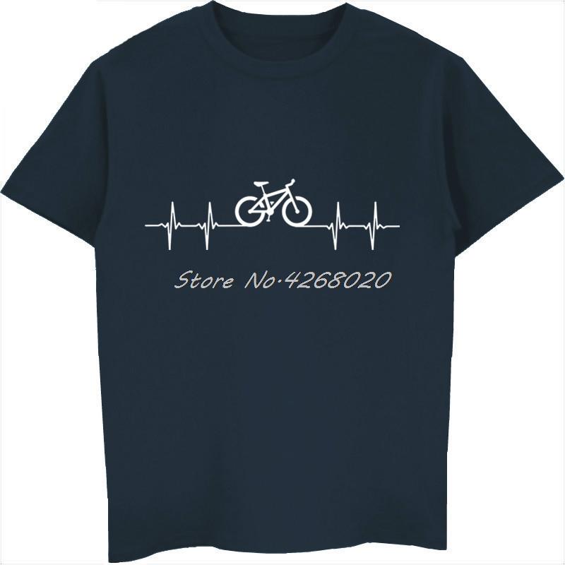 Summer Fashion Hot Sale Men T Shirt Cyclist Biker Biking Cycle Heart Enthusiast Hobby Mens Womens Cotton TShirt Cool Tees Tops