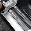 Car Door Sill Plate Protector Stickers For Vauxhall Corsa D Astra G GTC J H Vectra Zafira Meriva Junior Car Accessories