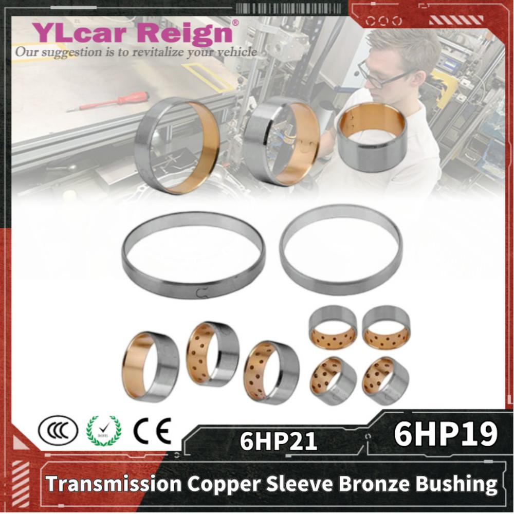 6HP19 6HP21 Automatikgetriebe Kupferbuchse Bronzebuchse O-Ring Dichtungssatz für 6-Gang BMW X3 X5 Z4 Auto