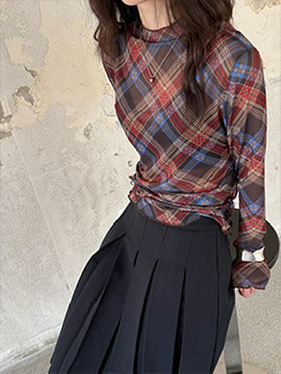 Luxi Women's High-End Korean Casual Suit: Cuff-Stitched Blazer + Pleated Skirt Set 8719