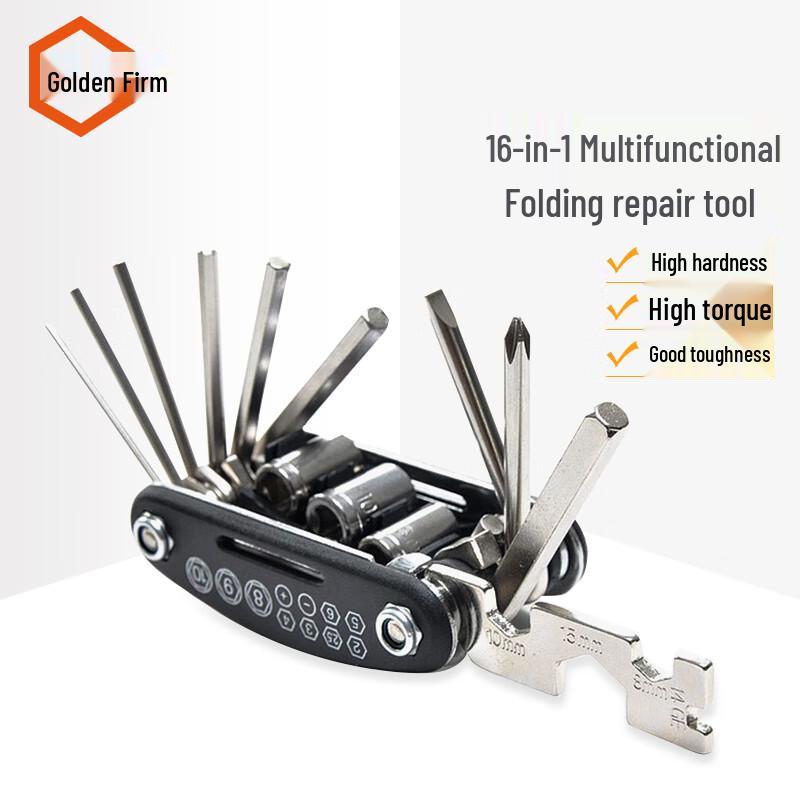 Jingulao Bicycle Repair Multi-tool Set 16-in-1 Set