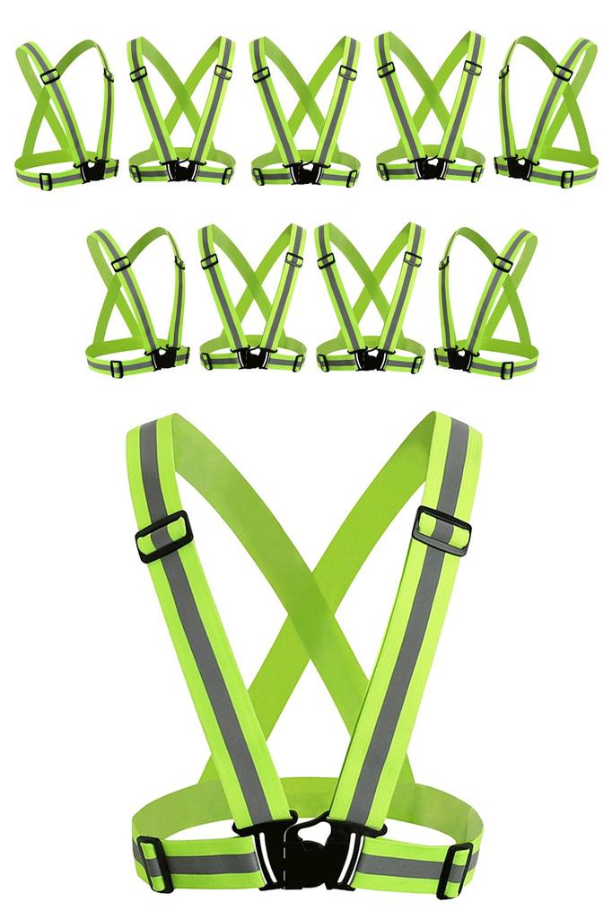 Safety Reflective Traffic Night For Construction Multiple Sets [AFROMARKET] Vest, Vest, Security, Security, Guidance, Guardman, Factory, Site,