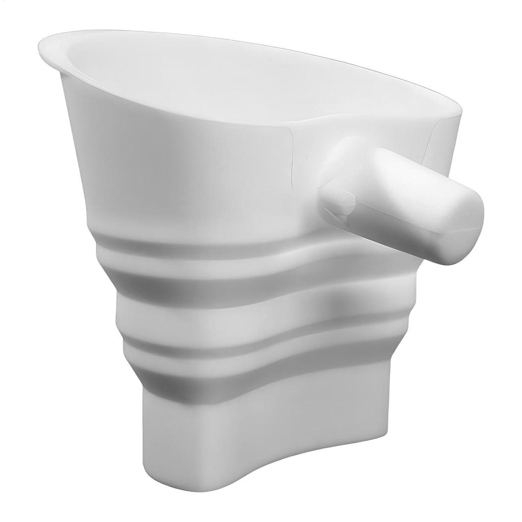 Flour Funnel for Stand Mixer food-grade silicone Foldable Baking funnel 30 Degree Angled Dry Ingredient Transfer Funnels