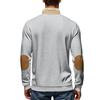 Men's Half Zip Stand Collar Sweatshirt for Outdoor Sports Casual Wear