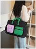 Korean Style Travel Bag - Large Capacity, Dry & Wet Separation, Ins Yoga & Swimming Storage for Short Trips