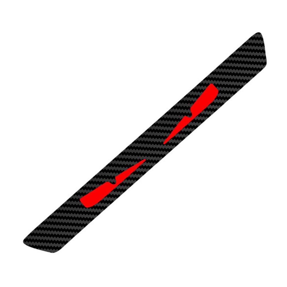 

New Universal 3D Carbon Fiber Look Sticker Emblem Demon Eye Brake Tail Light Decal