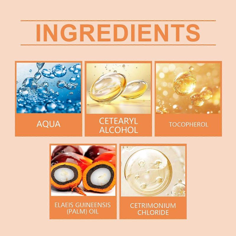 Batana Oil Hair Care Cream Moisturizing Hair Care Deep Frizzy Hair Light and Fluffy Hair Mask