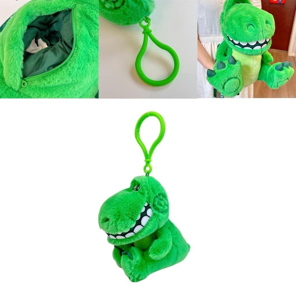 Potdemiel Genuine Disney Toy Story Hug Dragon Plush Toy Bag Pendant Cute Cartoon Doll Hanging Decoration
