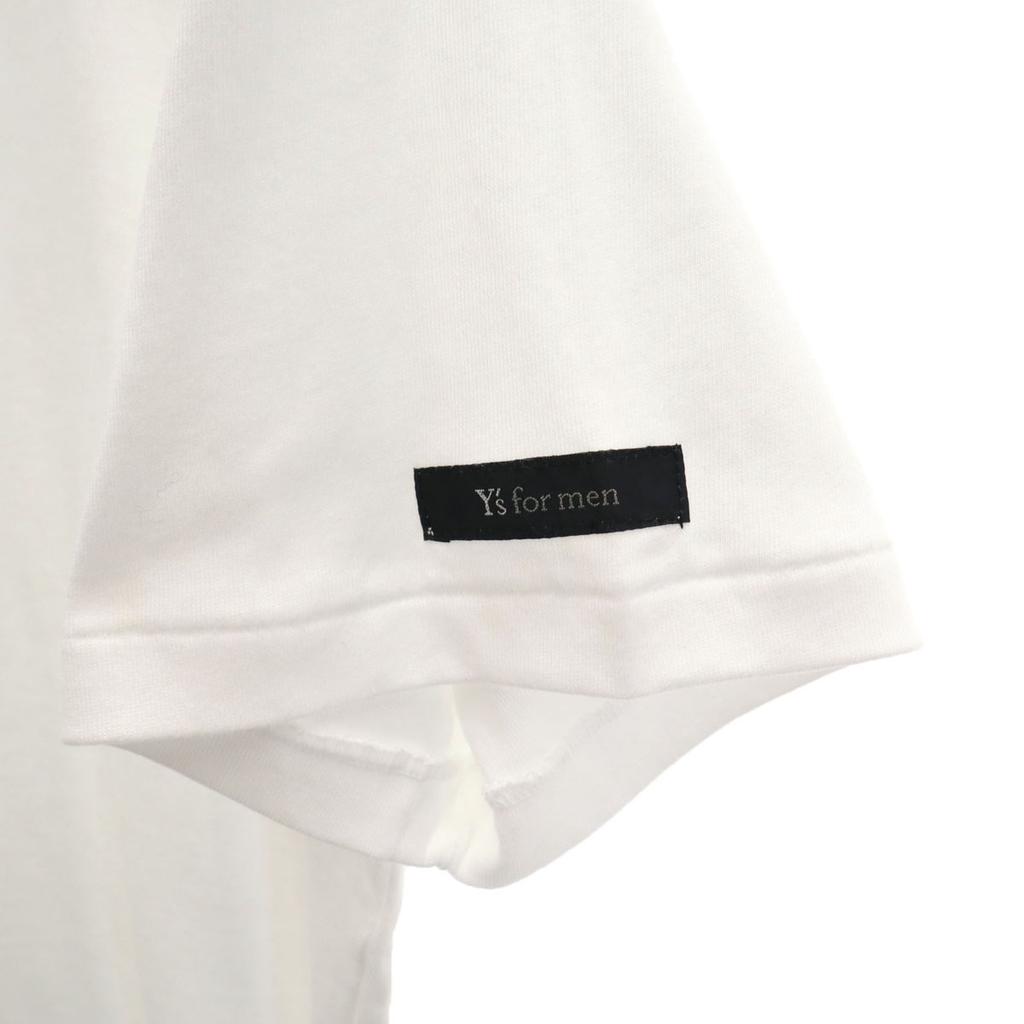 Y’s for men made in Japan Short sleeve T-shirt white Youji Yamamoto Men's Used