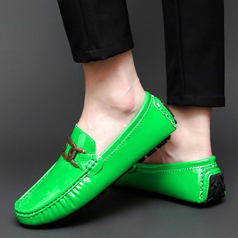 Fashion All-match Leather Men Loafers Classic Men Shoes for Wedding 2024 New Mens Slip on Casual Shoes Lightweight Men's Dress Shoes