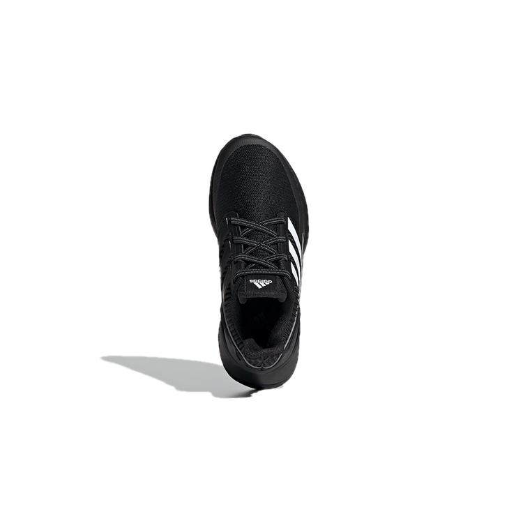 adidas Rapidarun Knit El C Comfortable Breathable Low Top Kids' Running Shoes Black Children Aged 3 7 Years Old EE7639