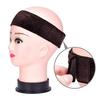 2Pcs Women Non Slip Velvet Wig Elastic Headband Band Adjustable Hair Scarf
