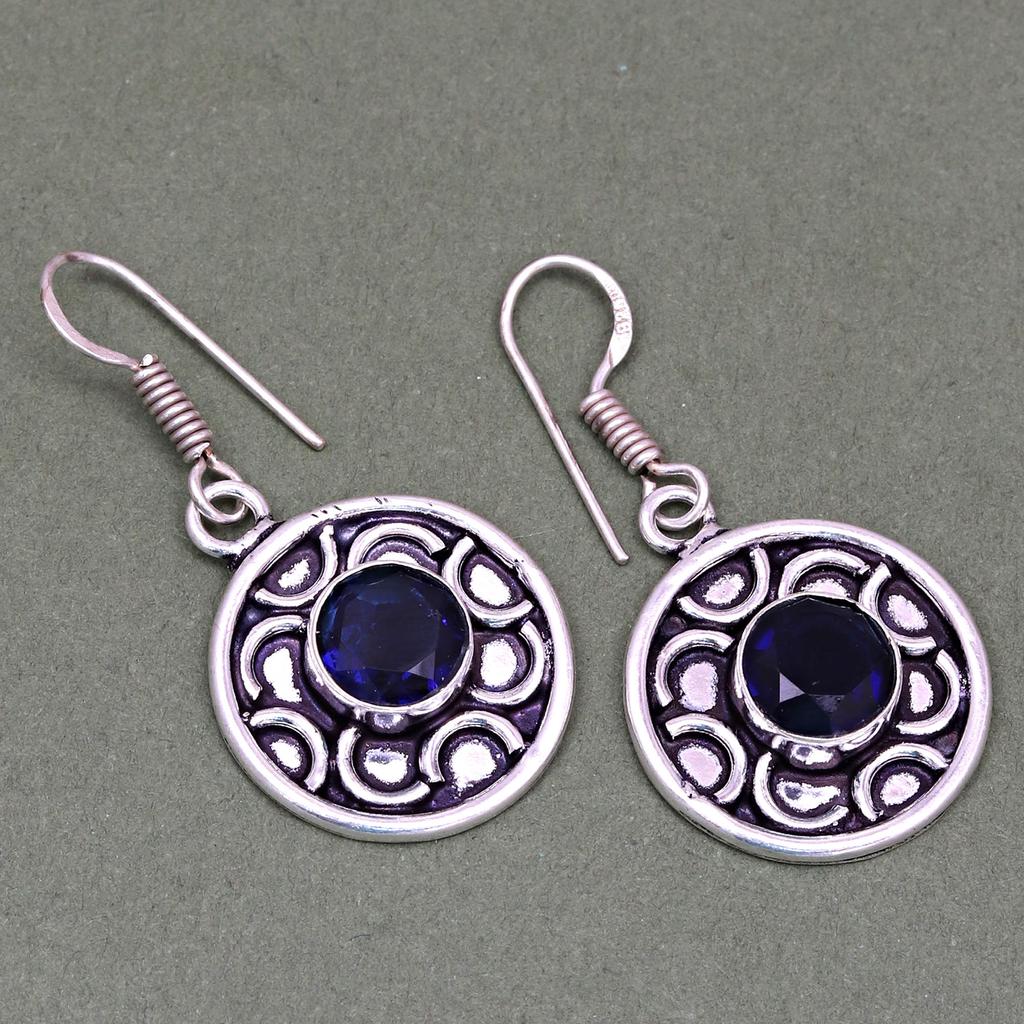 Tanzanite Set Jewelry Quartz Gemstone Pendant 18-20'' Necklace