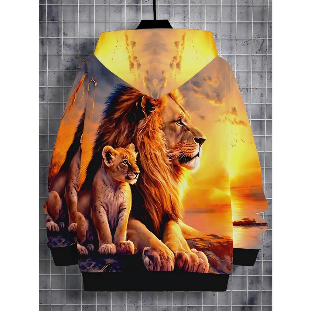 Neuer Anime-Hoodie, 3D-Cartoon-Kinderbekleidung für Jungen und Mädchen, langärmlige Herbstkleidung, geeignet für Kinder im Alter von 5-14 Jahren