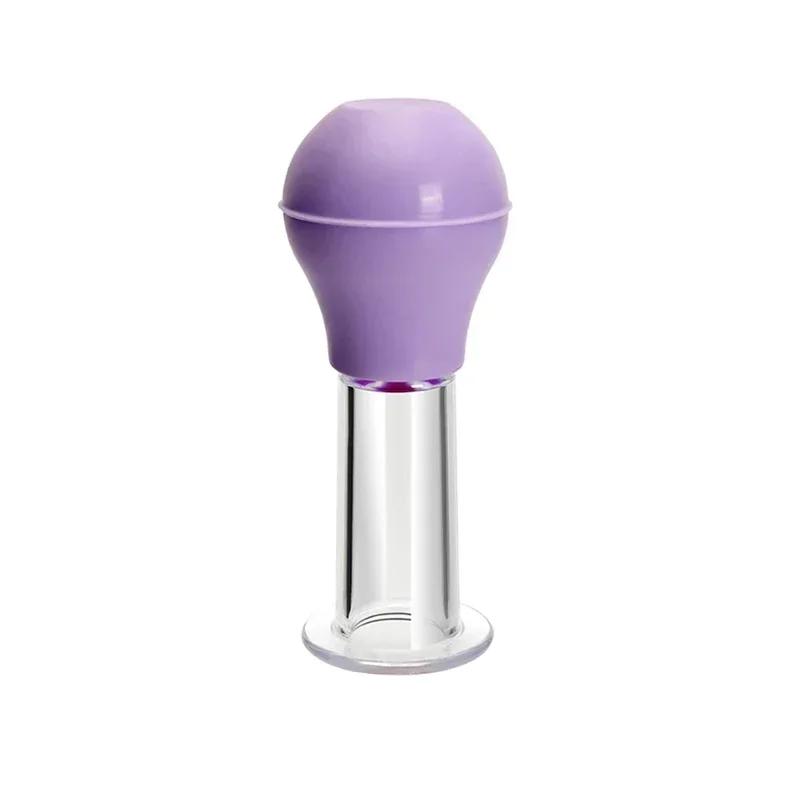 Facial Massage Cups Rubber Vacuum Cupping Skin Lifting Anti Cellulite Massager for Face Pvc Body Cups Skin Scraping Massage Jar