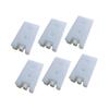 6x Ice Brick Packs Lightweight for Cool Bag that Simply Stays Frozen for Longer Ice Blocks for Hiking Fishing BBQ Family Picnic