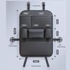 Car Seat Back leather Organizer High-Capacity Multi-functional  Multi-Pocket Backseat Storage Bag Wear-Resistant Anti Kick Mat