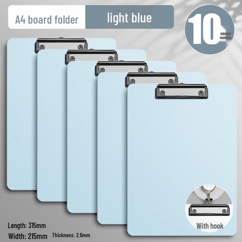 Exam Writing Board: A4 Clipboard Pad for School Tests