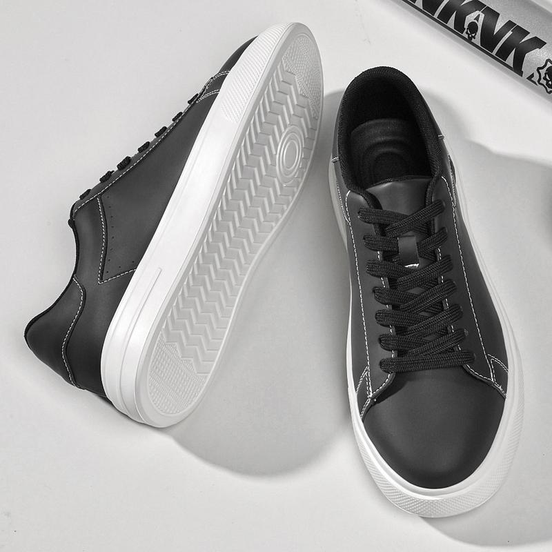 Genuine Leather Men's Casual Shoes Spring Autumn Sneakers Classic Male Skateboard Footwear New Trendy Tenis Masculino Trainers