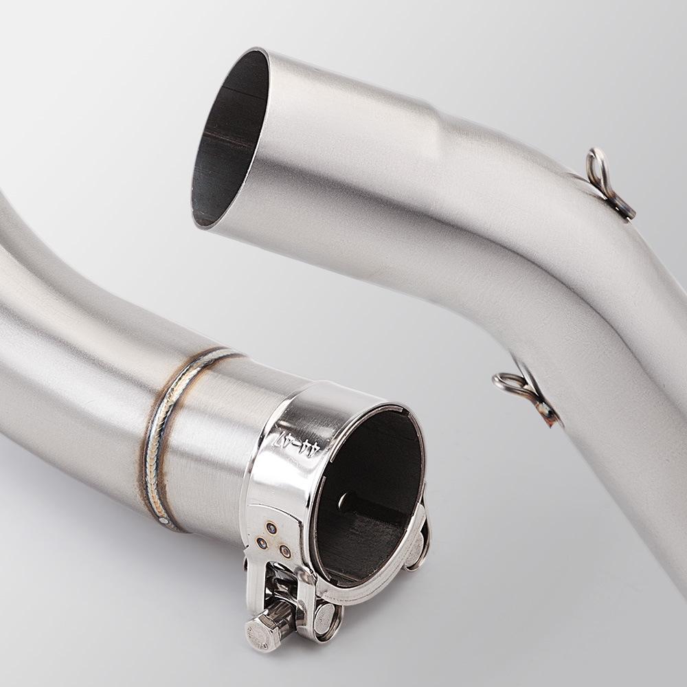 DS525X Stainless Steel Mid-Pipe Rear Muffler: Vehicle-Specific, Non-Destructive Installation.