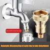 Faucet Hose Tap Water Adapter Washing Machine Faucet Anti Drop Water Stop Nozzle Water Tap Adapter Replacement Accessories