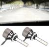 2pcs For H16 880 881 60W 6000K Bright White Mini LED Headlight Auto Lamp Bulbs L8