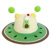 Parent Child Matching Watermelon Straw Hat Summer Wide Brim Sun Protection Beach Hat for Women Kids