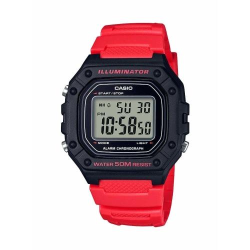 

Casio Men s W218H-4B Orange Digital Watch