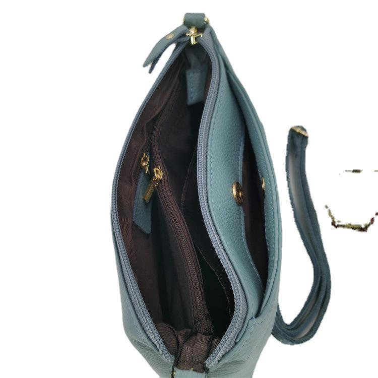 Genuine Cowhide Women's Handheld Clutch Crossbody Bag - 2025 New Casual Versatile Design