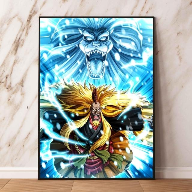 

Печать на холсте и живопись, интегрированная аниме, наномодульная печать, современная стена для гостиной, рождественский подарок, эстетический постер 21cm×30cm NoFrame