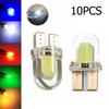 10X T10 Led Light Bulb 1w License Lamp Car Cob Lights Silicone Lighting 12v 360° Beam Interior Bulbs Energy Saving Dome Reading