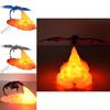 Stunning 3d Printed Fire Dragon Lamp Led Night Light For Cozy Bedroom Atmosphere