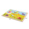 Kids Wooden Cartoon Cognitive Puzzle Baby Colorful Educational Toy For Toddler