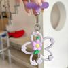 Silicone Cherry Blossom Phone Lanyard Strap Non-Slip 1Pcs Soft Tape Gasket Small Flower for Girls Phone Decoration Use