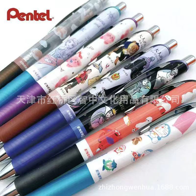 Pentel Paiton Doraemon Frozen 0.5mm Limited Edition Quick-Drying Retractable Pen Kirby [741461]