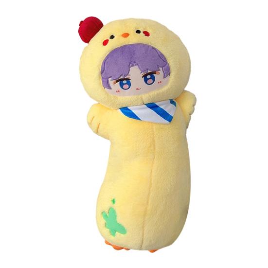 

Long Body Pillow Character Anime Plush Cute Game Doll Soft Touch Pillow Emotional Companion B