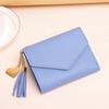 Women Slim Card Wallet Short Long Wallet with ID Window Zippered Coin Pocket Card Holder Wallet for Travel Shopping