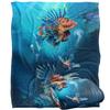 JQ Licensing En Silky Lionfish Supersoft Blanket